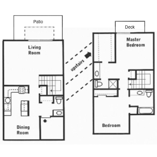 3 Bed 2.5 Bath Townhouse